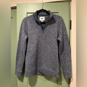 Mens Quarter Zip Pullover Sweater